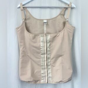 Moldeate Colombian Adjustable Corset Shapewear Posture Support Nude Beige sz XXL